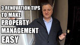 3 Renovation Tips to Make Property Management Easy with Matt Faircloth for Bigger Pockets