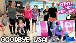Traveling as a Family of 9 OUT OF THE COUNTRY for the First Time!!