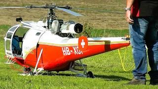 BEST of Swiss RC: 24 GROSSE Modell-Helikopter steigen hoch @ Scale Helitreffen Loorholz 2024