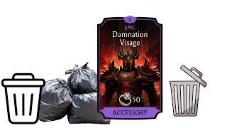 Damnation Visage is TRASH! MK Mobile