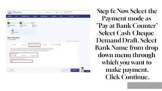 How to Generate Advance Tax Challan using Pay at Bank Counter method