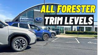 All Forester Trim Levels Explained in DETAIL: 2025 Subaru Forester