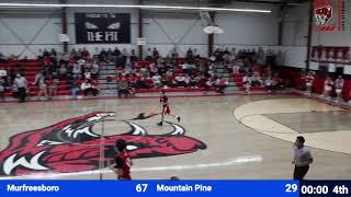 Murfreesboro Rattlers vs Mountain Pine Red Devils