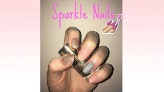 Simple Sparkle Nails|BeccarrB