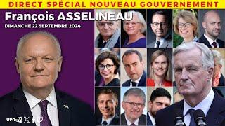 François Asselineau - Direct  spécial nouveau gouvernement