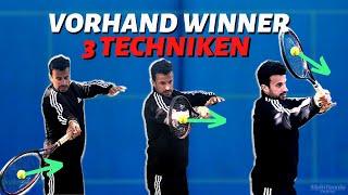 Tennis Vorhand Winner aus jeder Lage | MeinTennisGame.de