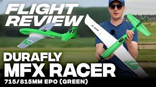 Flight Review - Durafly MFX Racer, 815mm, PNF