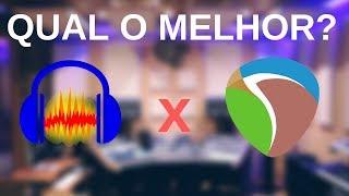 Qual é o melhor editor de áudio, Reaper ou Audacity?