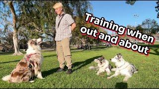 Training when out and about