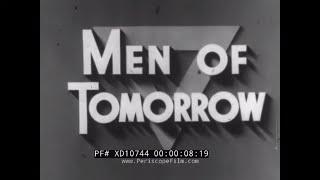 1941 HISTORY OF YMCA PROMO FILM  "MEN OF TOMORROW"  JULIEN BRYAN w/ SEGREGATED YMCAs  XD10744