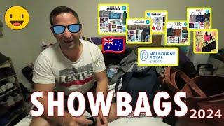 AUSTRALIA VLOG  2024  SHOWBAGS HAUL 2024 FROM MELBOURNE ROYAL SHOW + PRICES AND MORE @indaynamo