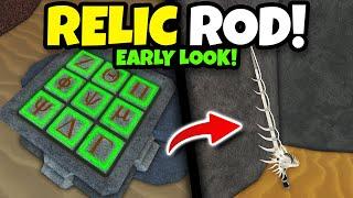 The NEW RELIC ROD EARLY In FISCH Roblox!