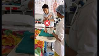 How to cut umbilical cord | Umbilical cord clamping | Health Sector #shorts #nursing #medical #viral