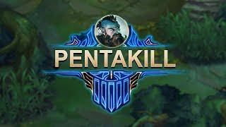 1v5 CRAZY Gangplank Penta.. #leagueoflegends #shorts