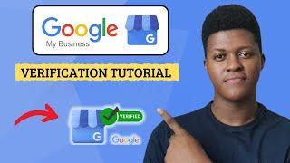 Google My Business Verification Tutorial  (2024)