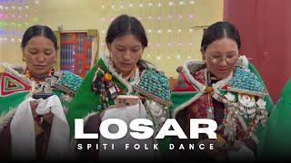 Spiti folk dance— losar village 