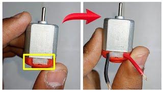 How To Repair Dc Motor At Home 