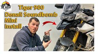 THIS Horn Is So LOUD | Denali Soundbomb Mini Install | Tiger 900 | JB ADV