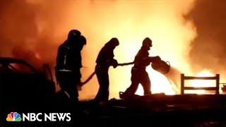 Explosions and fire at a gas station in Dagestan leaves dozens dead