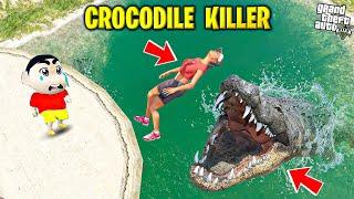 Shinchan Saved his Class Teacher from Crocodile in Tamil | Happy Gamer