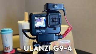 Ulanzi G9-4 Vlogging Setup for GoPro Hero 9 + Rode Wireless Go (v1.5 works with GoPro Audio Adapter)