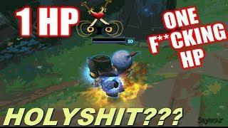 EPIC 1 HP MOMENTS | League of Legends #1