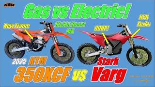 2025 KTM 350XCF vs Stark Varg at KickIn Roost MX: Gas vs Electric!