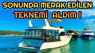 En sonunda  merak edilen teknemi aldım.