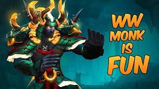 WW Monk PvP TWW Solo Shuffle Arena Gameplay The War Within