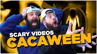 MONDAY NIGHT CACAWEEN!! JK BROS Reacting to Ghost videos & horror short films