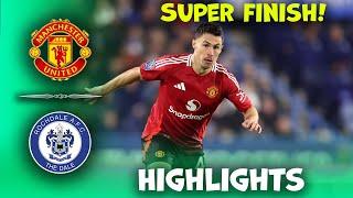 Manchester united u21 vs Rochdale | National League Cup | Highlights 03-12-2024