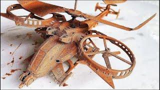 Restoration Old Military Helicopter | Repair old broken Drones Flycam