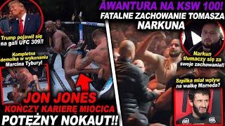 AWANTURA NA KSW 100!!FATALNE ZACHOWANIE NARKUNA!!(MMA,UFC,INFO,KHALIDOV,SZPILKA,JONES,TYBURA,GAMROT)