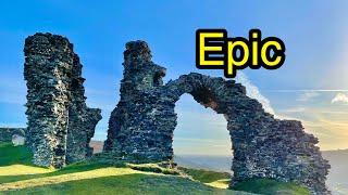 Welsh Magic on a Hilltop (Dinas Bran Castle Ruins, Llangollen)