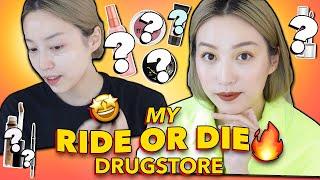 (4K高清)此生最爱:GRWM全脸欧美平价彩妆l GRWM w/ RIDE OR DIE drugstore products