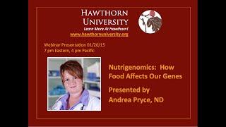 Nutrigenomics:  How Food Affects Our Genes