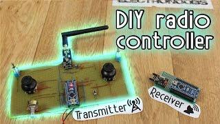 DIY Radio Controller - Arduino & NRF24 + amplified antenna