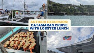 Antigua Shore Excursion: Catamaran Cruise with Lobster Lunch