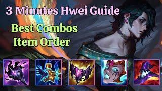 3 Minutes Hwei Guide - Items & Best Combos! #hwei #leagueoflegends