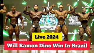 Ramon Dino the Dinosaur - in 1st CALL Out Centre at Brazil Amateur Olympia 2024