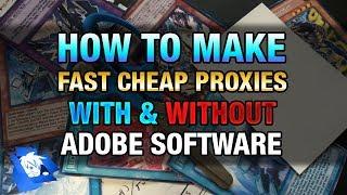 How To Make Cheap Fast LEGIBLE Proxy With and Without Adobe - FULL TUTORIAL