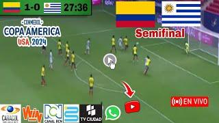 Colombia vs. Uruguay en vivo, donde ver, a que hora juega Colombia vs. Uruguay Copa América 2024