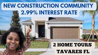 New Construction Community offering 2.99% Rate | Tavares FL