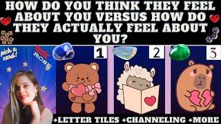 HOW DO YOU THINK THEY FEEL versus HOW DO THEY ACTUALLY FEEL ABOUT YOU?  TAROT PICK A CARD (+details)