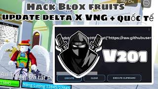 Hướng dẫn hack roblox blox fruits vng trên điện thoại cho người mới -delta X Quốc tế và VNG mới nhất