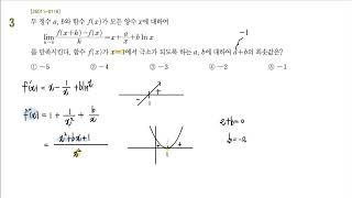 2026 EBS 수능특강 미적분 5.도함수의 활용 레벨2