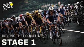Reviewing Stage 1 of the 2023 Tour de France | Beyond the Podium | NBC Sports