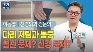 다리저림과 통증 혈관 문제? 신경 문제? ｜참포도나무병원 신경외과 이동엽 원장