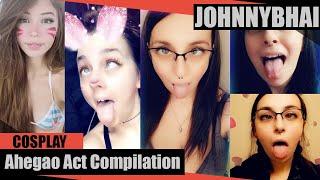 Ahegao Cosplay Face Act Compilation