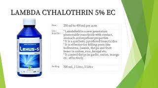 LAMBDA CYHALOTHRIN 5% EC